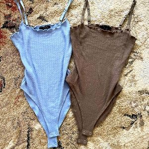 NWOT Forever 21 bodysuits! Size small